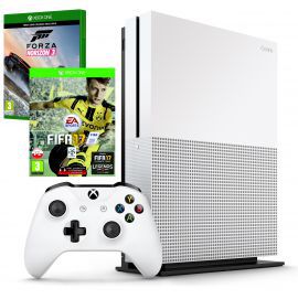 Konsola MICROSOFT XBOX ONE S 500GB + Gra FIFA 17 + Gra Forza Horizon 3 + 6M Live Gold