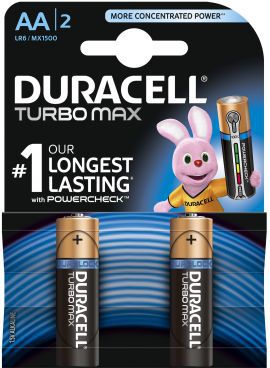 Bateria DURACELL TURBO MAX LR6/AA 2 szt.