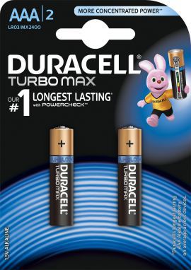 Bateria DURACELL TURBO MAX LR03/AAA 2 szt.