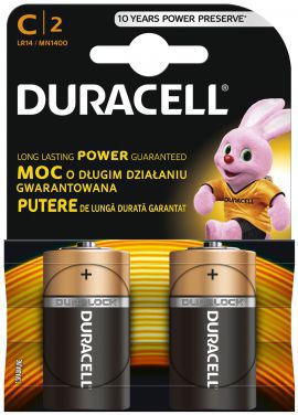 Bateria DURACELL Basic LR14 Blister 2 szt.