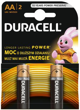 Bateria DURACELL Basic LR6/AA 2 szt.