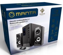Głośniki MANTA SPK9209 2.1 Premium Czarny