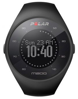 Zegarek sportowy POLAR M200 HRM Czarny w MediaExpert