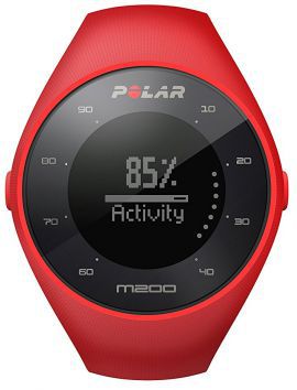 Zegarek sportowy POLAR M200 HRM Czerwony w MediaExpert