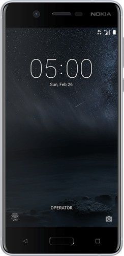 Smartfon NOKIA 5 Dual SIM Srebrny