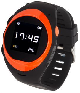 Smartwatch GARETT GPS2 Czarno-pomarańczowy