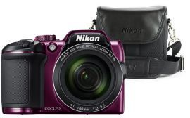 Aparat NIKON Coolpix B500 Fioletowy + Torba CS-P08 w MediaExpert