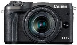 Aparat CANON Eos M6 Czarny + Obiektyw 18-150mm w MediaExpert