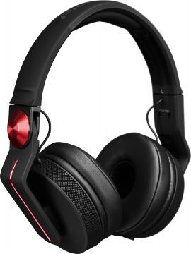 Słuchawki nauszne PIONEER HDJ-700R Czarno-czerwony
