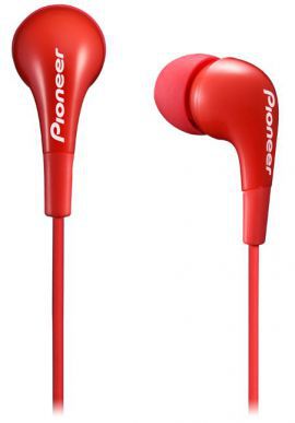 Słuchawki dokanałowe PIONEER SE-CL502R Czerwony