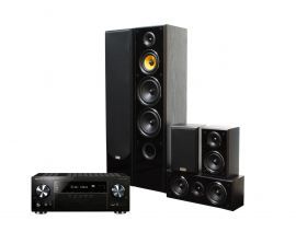 Kino domowe PIONEER VSX-832B + TAGA TAV606 Czarny