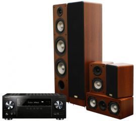 Kino domowe PIONEER VSX-932B + TAGA TAV406 Orzech