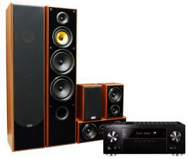 Kino domowe PIONEER VSX-932B + TAGA TAV606 Orzech
