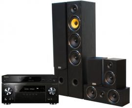 Kino domowe PIONEER VSX-832B + BDP100K + TAGA TAV506 Czarny