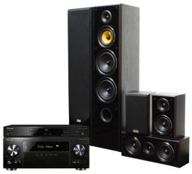 Kino domowe PIONEER VSX-832B + BDP100K + TAGA TAV606 Czarny