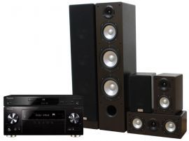 Kino domowe PIONEER VSX-932B + PIONEER BDP100K + TAGA TAV406 Wenge