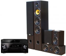 Kino domowe PIONEER VSX-932B + PIONEER BDP100K + TAGA TAV506 Wenge