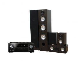 KINO DOMOWE PIONEER Kino domowe PIONEER VSX-832B + TAGA TAV406 Wenge