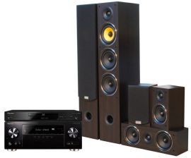 Kino domowe PIONEER VSX-932B + PIONEER BDP180K + TAGA TAV506 Wenge