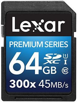 Karta LEXAR SDXC 64GB X300 LSD64GBBEU300