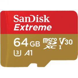 Karta SANDISK Extreme microSDXC 64GB SDSQXAF-064G-GN6