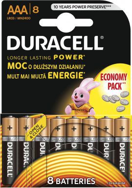 Bateria DURACELL Basic AAA 8 szt. w MediaExpert
