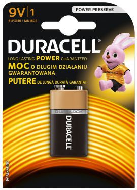 Bateria DURACELL Basic 6LR61 1 szt.