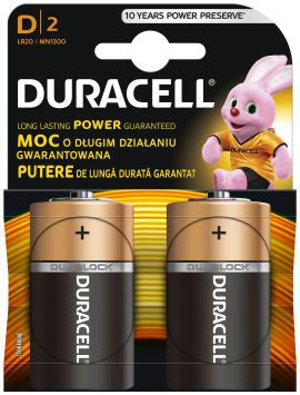 Bateria DURACELL Basic LR20 2 szt.