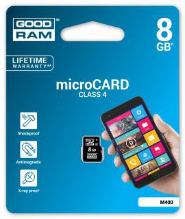 Karta pamięci GOODRAM microSDHC 8GB M400-0080R11