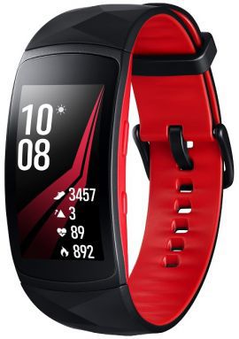 Smartwatch SAMSUNG Gear Fit 2 Pro L duży SM-R365NZKAXEO Czerwony w MediaExpert