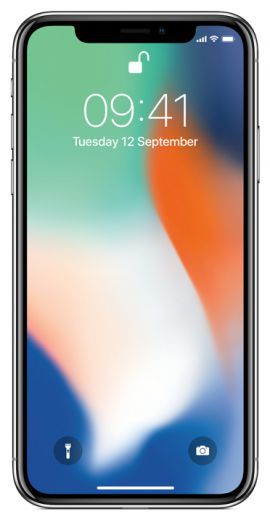 Smartfon APPLE iPhone X 64GB Srebrny