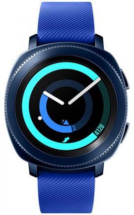Smartwatch SAMSUNG SM-R600N Gear Sport Niebieski w MediaExpert