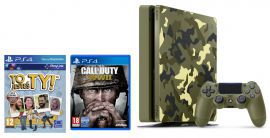 Konsola SONY PlayStation 4 Slim 1TB Green Camo + Gra Call of Duty: World War II + To jesteś Ty