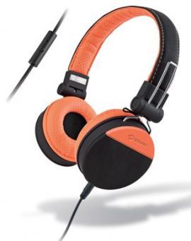 Słuchawki nauszne MELICONI Cuffia Speak Style Czarno-pomarańczowy w MediaExpert