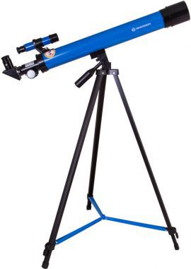 Teleskop BRESSER Junior Space Explorer 45/600 AZ Niebieski w MediaExpert