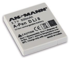 Akumulator ANSMANN do Pentax A-Pen D-Li 8 (500 mAh)