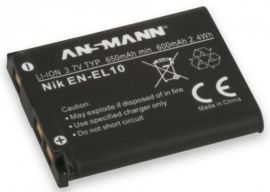 Akumulator ANSMANN do Nikon A-Nik EN EL 10 (650 mAh) w MediaExpert