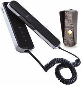 Zestaw domofonowy ORNO DOM-IS-916/B Cors S jednorodzinny w MediaExpert