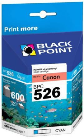 Tusz BLACK POINT BPC526C Niebieski