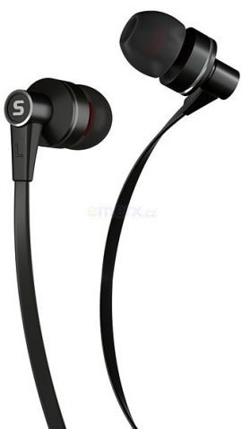 Słuchawki douszne z mikrofonem SENCOR SEP 300 MIC Czarny w MediaExpert