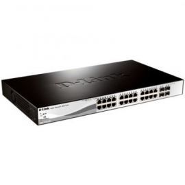 D-Link Switch Smart DGS-1210-28MP 24xGE PoE+ 4xSFP w Zadowolenie.pl