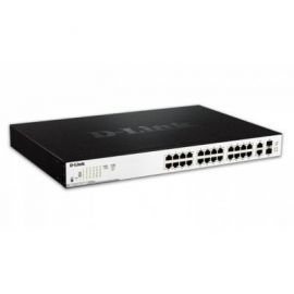 D-Link Switch Smart 2xSFP 24GE PoE DGS-1100-26MP