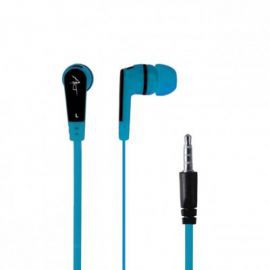 ART Słuchawki douszne z mikrofonem S2E niebieskie smartphone/Mp3/tablet