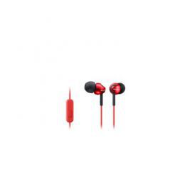 Sony Słuchawki handsfree, mikrofon MDR-EX110AP Red