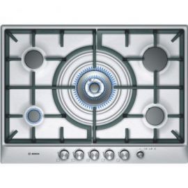 Płyta gazowa Bosch PCQ715M90E, szerokość 70 cm, palnik WOK, ruszty żeliwne w eMAG (dawniej Agito.pl)