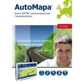 Oprogramowanie GPS APN PROMISE AutoMapa Europa