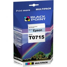 Tusz BLACK POINT BPET0715 Multipack Zamiennik Epson T0715