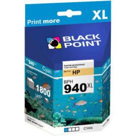 Tusz BLACK POINT BPH940CXL Cyan Zamiennik HP C4907AE