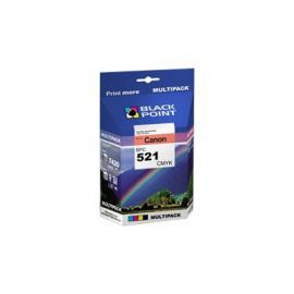 Tusz BLACK POINT BPC521CMYK Zamiennik Canon CLI-521
