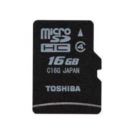 Karta TOSHIBA microSD 16GB+Adapter Class 4